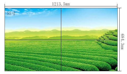 液晶拼接屏有几种尺寸